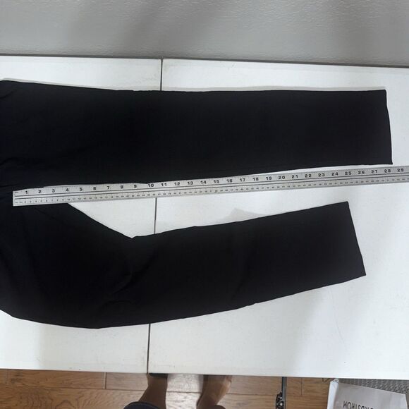 Chicos Fabulously Slimming Pull On Pants Womens Size 00 Black Perfect Stretch - Picture 5 of 6
